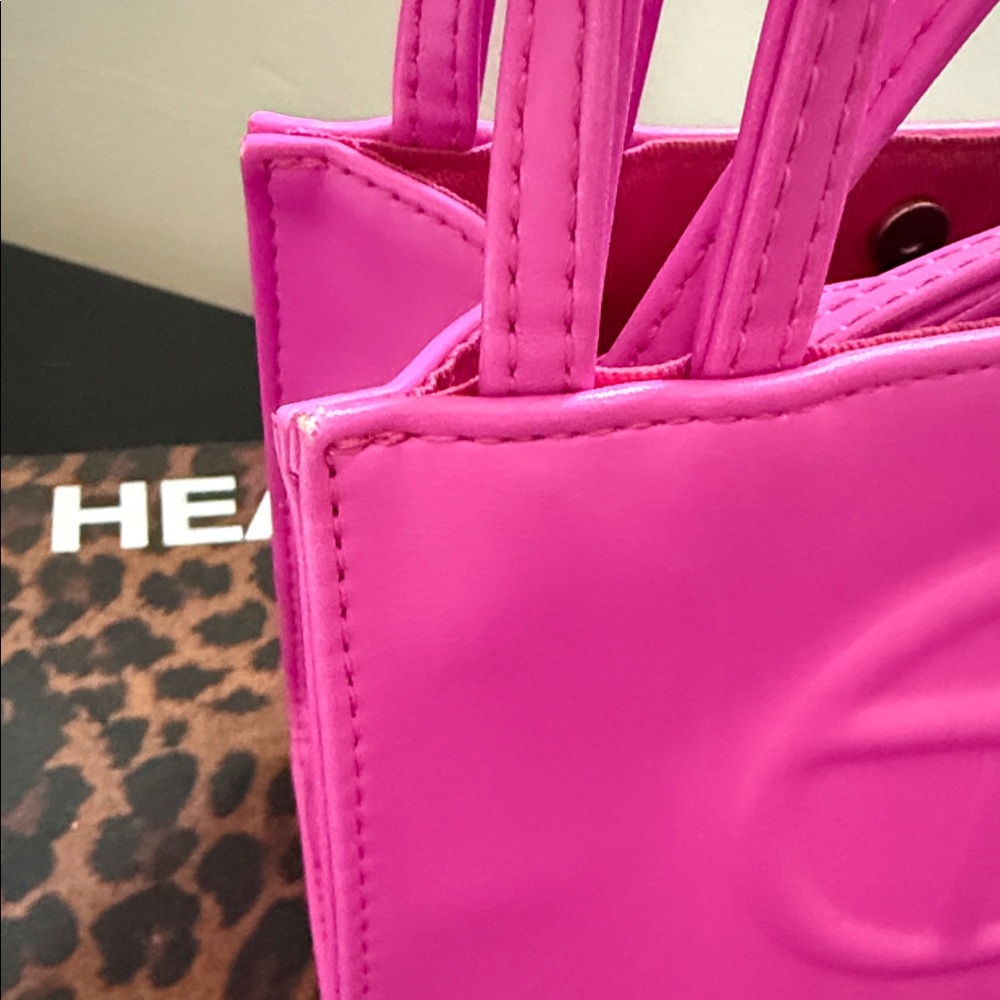 HOT PINK TELFAR MINI - Picture 2 of 6